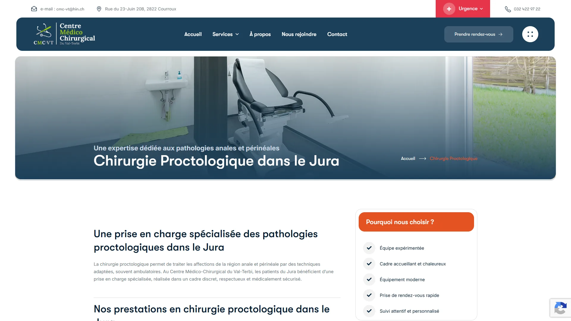 La chirurgie proctologique, la spécialité du Dr Douma, détaillée acte par acte.