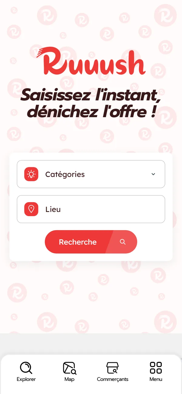 « Saisissez l'instant, dénichez l'offre ! », l'app donne le ton.