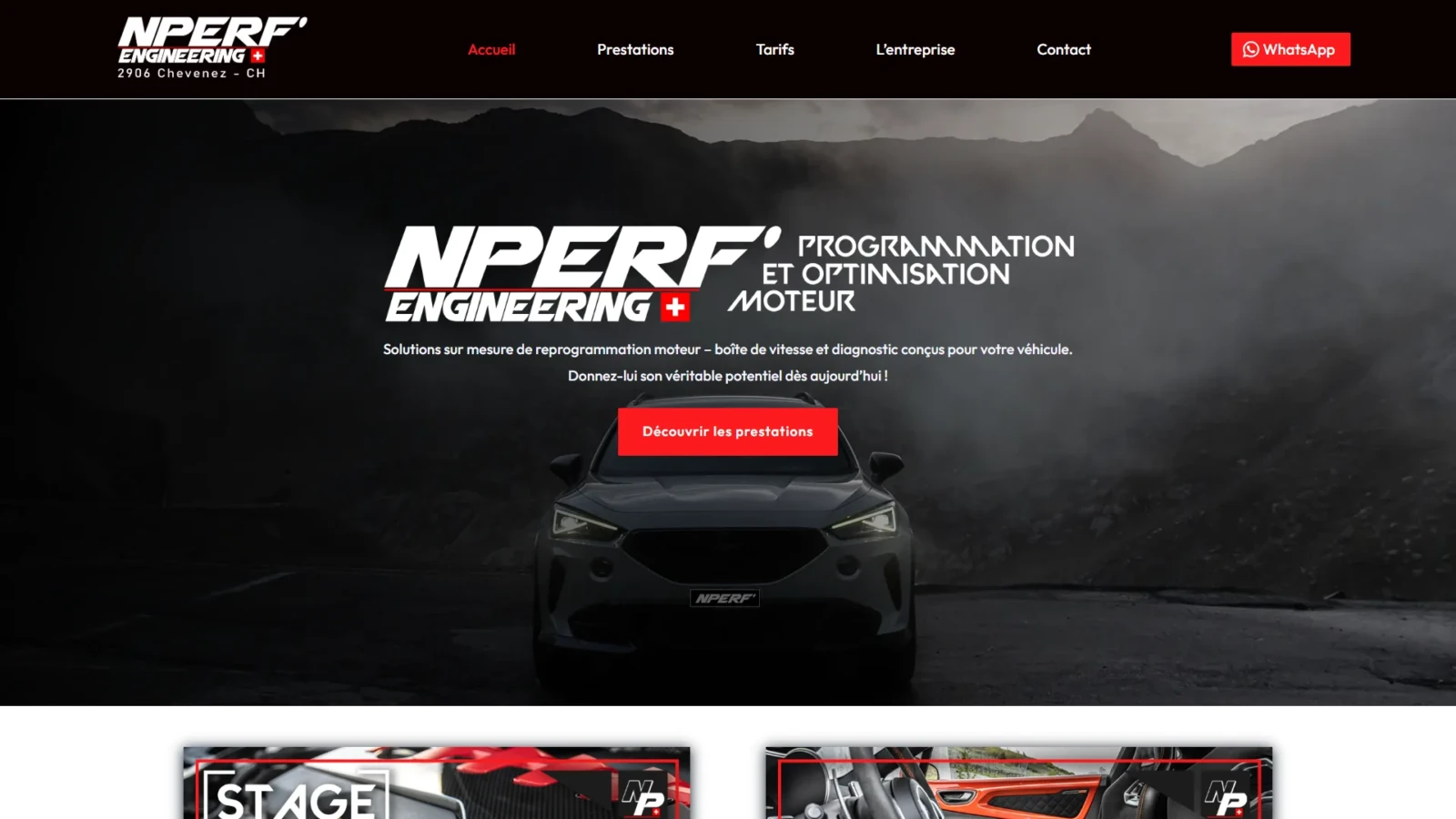 NPerf&rsquo; Engineering: Webentwicklung von e-Medias Group