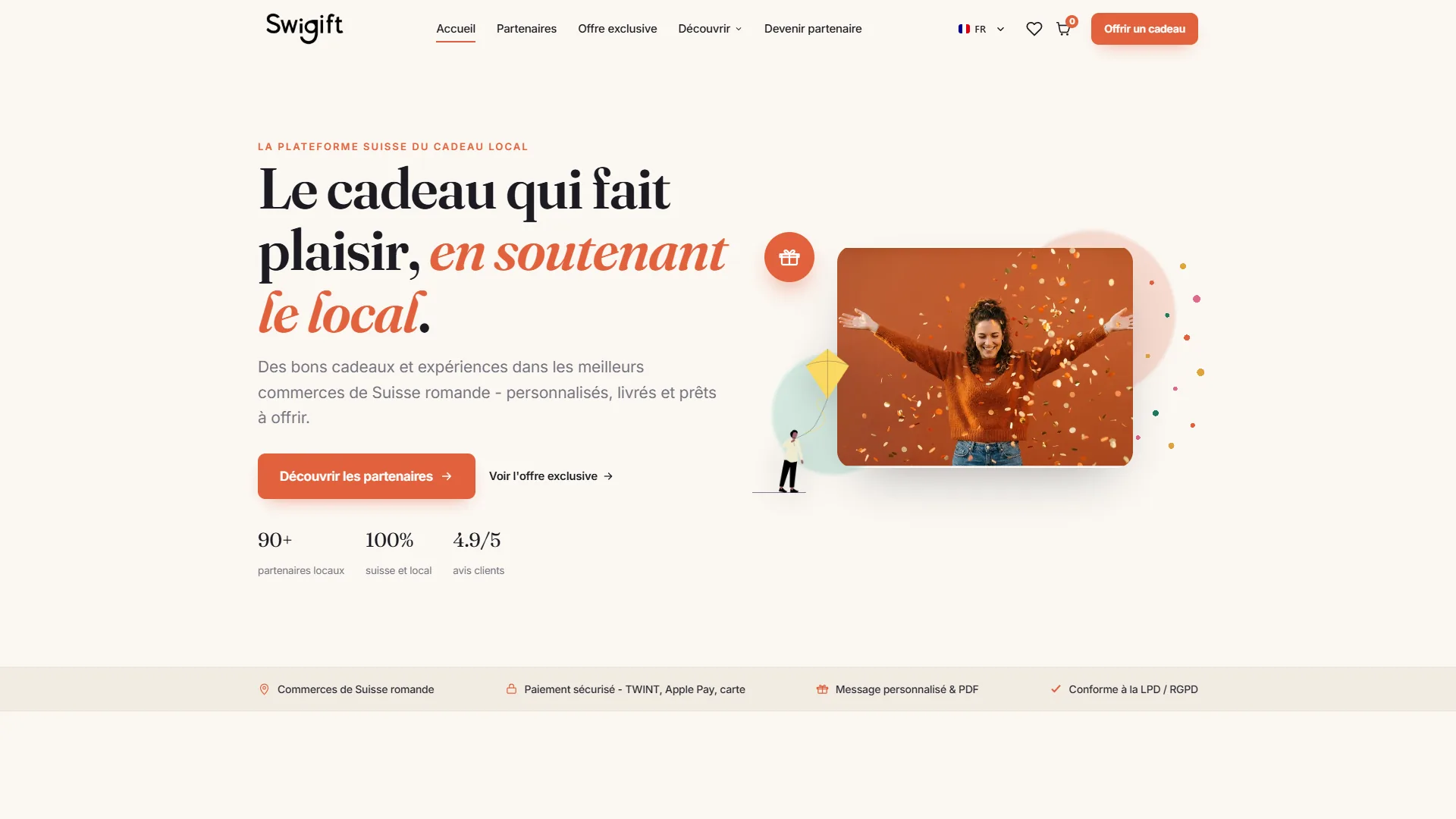 SwiGift : E-commerce par e-Medias Group