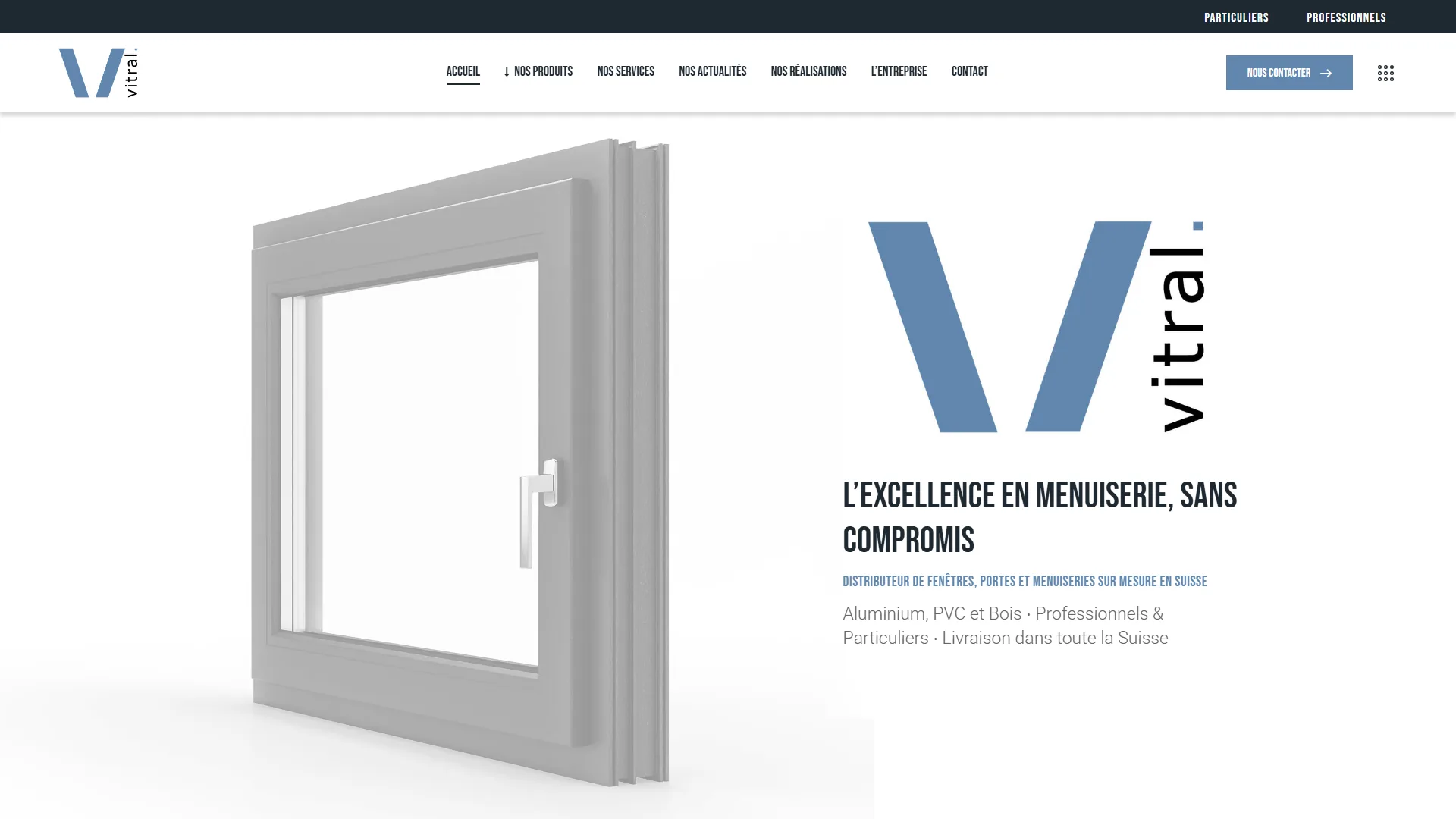 Vitral.Swiss : Développement web par e-Medias Group
